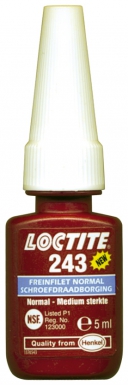 Freinfilet normal "loctite 243" - freinage et étanchéité de tous assemblages filetés - 50 ml. disponible abidjan cote d'ivoire.