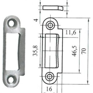 Gâche map 130 - acier ​ ​. disponible abidjan cote d'ivoire.