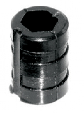 Gâche map 47 de crémone à mortaiser - pour têtière - nylon noir - ø 14. disponible abidjan cote d'ivoire.