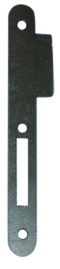 Gâche plate pour d24 - zingué blanc. disponible abidjan cote d'ivoire.