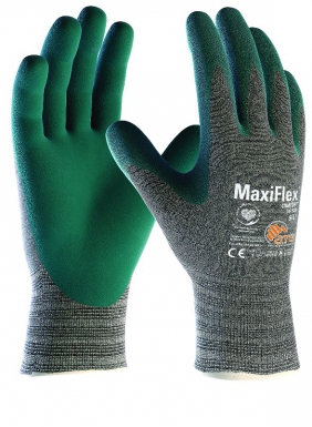 Gants de précision "maxiflex comfort 34-924 " enduction paume et doigts - isolation contre le froid et la chaleur - respirabilité 360° - taille 10. disponible abidjan cote d'ivoire.
