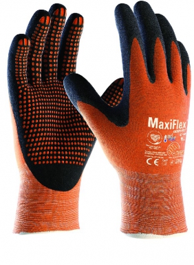 Gants de précision "maxiflex endurance 42-848 ad-apt " nylon / lycra paume avec picots - taille 9. disponible abidjan cote d'ivoire.