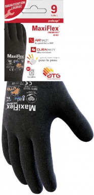 Gants de précision "maxiflex endurance" avec picots - technologie ad-apt régulatrice de température - incluant le poignet/manchette - taille 9. disponible abidjan cote d'ivoire.