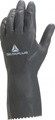 Gants "ve530" latex néoprène - intérieur floqué coton - paume et doigts adhérisés - manchette finition bord cranté - longueur : 30 cm - épaisseur : 0,70 mm - traité bactériosta. disponible abidjan cote d'ivoire.