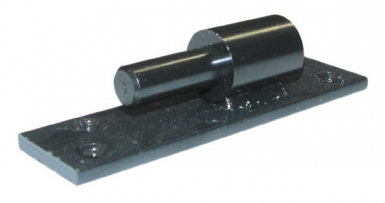 Gond ø 14 sur platine 130 x 35 mm à visser revêtement noir. disponible abidjan cote d'ivoire.