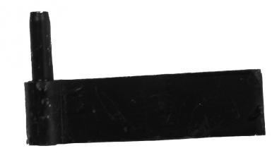 Gond à sceller fer noir cataphorèse plat 40x5 mm ø 14 mm lg. disponible abidjan cote d'ivoire.