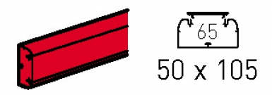 Goulotte dlp section 50x105 lg. disponible abidjan cote d'ivoire.