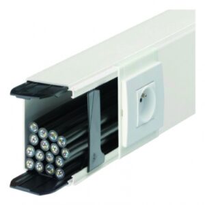 Goulotte liféa 40x90 avec eclisses/2 agrafes dim. disponible abidjan cote d'ivoire.