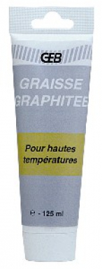 Graisse geb graphitée - tube 125 ml. disponible abidjan cote d'ivoire.