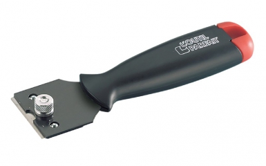 Gratte-carreaux manche pvc avec lame incorporée. disponible abidjan cote d'ivoire.