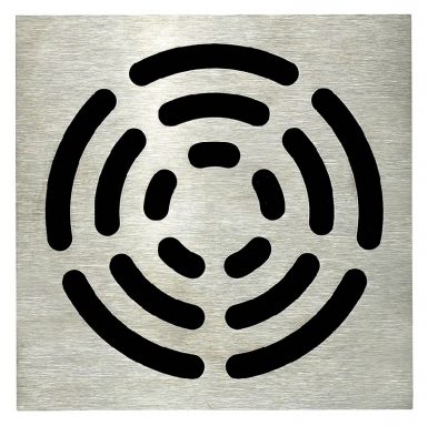 Grille carrée target - 130 x 130 mm - pour bonde rotaflux. disponible abidjan cote d'ivoire.