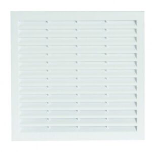 Grille d'aération carrelage carré avec moustiquaire 108x108 mm blanc. disponible abidjan cote d'ivoire.