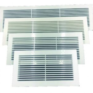 Grille lame linéaire abs blanche 400x150 mm. disponible abidjan cote d'ivoire.