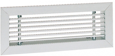 Grille linéaire alu blanc dla 500x100. disponible abidjan cote d'ivoire.