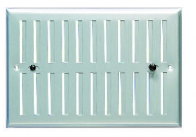 Grille métallique réglable aluminium anodisé lxh : 190x168 mm passage d'air . disponible abidjan cote d'ivoire.