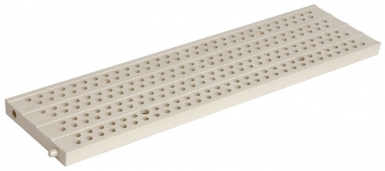 Grille piéton / piscine 130 x 500 mm pour caniveau pvc - coloris sable. disponible abidjan cote d'ivoire.