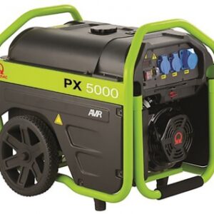 Groupe électrogène px5000 - 230 v - moteur essence - roues intégrées. disponible abidjan cote d'ivoire.