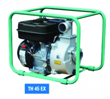 Groupe motopompe th essence eaux chargées th45 ex ø du raccord d'apiration/refoulement 50mm (2"). disponible abidjan cote d'ivoire.