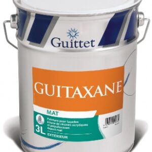 Guitaxane - résine acrylique polysiloxanes d"aspect minéral - murs extérieurs - blanc mat - 3 l. disponible abidjan cote d'ivoire.