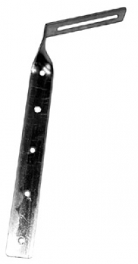 Hampe chantournée de 250 mm - à clouer sur le côté du chevron. disponible abidjan cote d'ivoire.