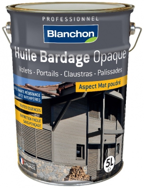 Huile bardage opaque aspect mat poudré - rendement indicatif : 10 m²/l/couche - anthracite - cond. disponible abidjan cote d'ivoire.