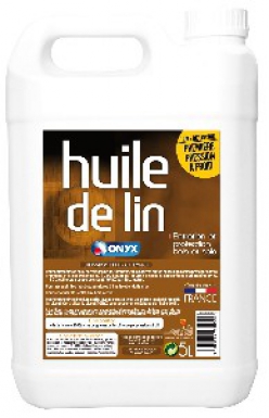 Huile de lin protection et entretien bois, carrelages bidon 5 l. disponible abidjan cote d'ivoire.