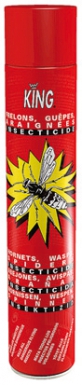 Insecticide surpuissant anti frelons guêpes king - efficace jusqu'à 4 m - 750 ml. disponible abidjan cote d'ivoire.