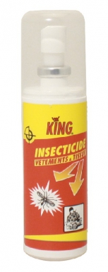Insecticide vêtements et tissus king - protège plusieurs mois - 100 cc. disponible abidjan cote d'ivoire.