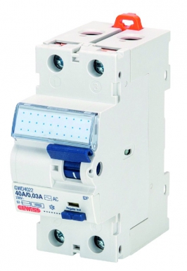 Interrupteur différentiel - idp - 2p 63a type a instantané idn=0,03a - 2 modules. disponible abidjan cote d'ivoire.