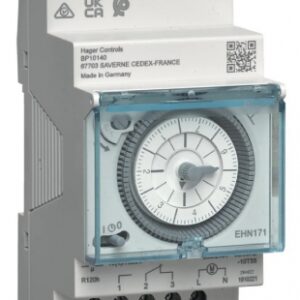 Interrupteur horaire électromécanique 1 voie sur 7 jours avec réserve ehn171. disponible abidjan cote d'ivoire.