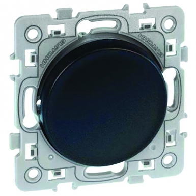 Interrupteur ou va-et-vient 10ax - 250 v~ à bornes auto - anthracite. disponible abidjan cote d'ivoire.