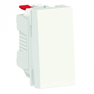 Interrupteur va-et-vient 10 ax 1 module blanc. disponible abidjan cote d'ivoire.