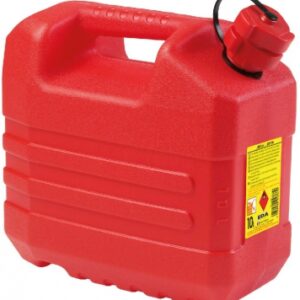 Jerrican hydrocarbure rouge - contenance 10 litres. disponible abidjan cote d'ivoire.