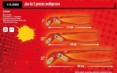 Jeu 3 pinces multipr. disponible abidjan cote d'ivoire.