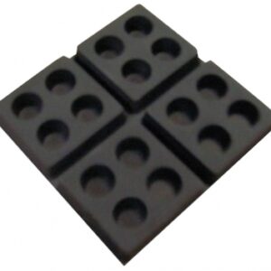 Jeu de 4 plaques antivibrations choc isol. disponible abidjan cote d'ivoire.