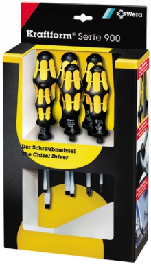 Jeu de 6 tournevis-burin - 4 pour vis à fente et 2 pour vis pozidriv. disponible abidjan cote d'ivoire.