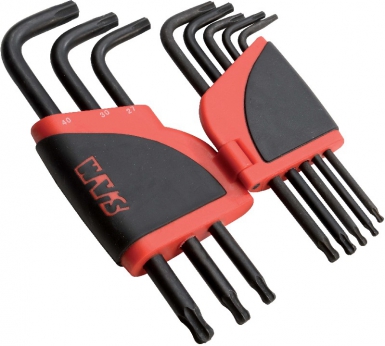 Jeu de 8 clés mâles torx longues à tête sphérique - t9-t10-t15-t20-t25-t27-t30-t40. disponible abidjan cote d'ivoire.