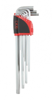 Jeu de 9 clés mâles pour vis abîmées 1,5-2-2,5-3-4-5-6-8-10 mm. disponible abidjan cote d'ivoire.