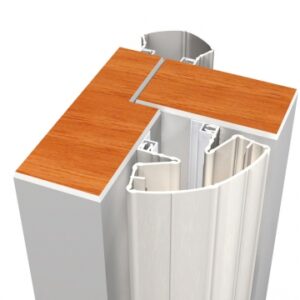 Joint de porte euro-pare-doigts jla m1 pvc blanc h 198 cm larg. disponible abidjan cote d'ivoire.