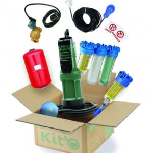 Kit alimentation wc + lave-linge pour cuve de récupération pluviale kit’0 habitat - 353022. disponible abidjan cote d'ivoire.