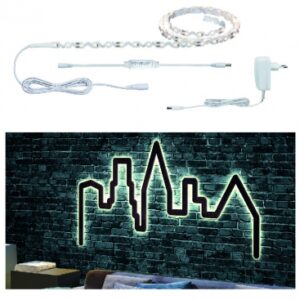 Kit de base flexled 3d blanc chaud 1,5 m incl. disponible abidjan cote d'ivoire.