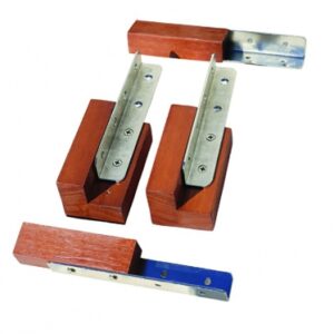 Kit de rallonge bois exotique profondeur ou pied (+10 cm). disponible abidjan cote d'ivoire.