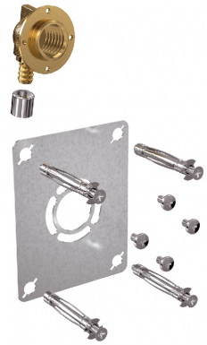 Kit fixation robinetterie "robifix" monotrou - pour cloisons en plaque de plâtre - f1/2" - per16 - à sertir. disponible abidjan cote d'ivoire.