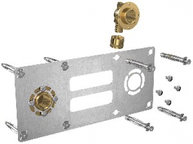 Kit fixation robinetterie "robifix" - pour cloisons en plaque de plâtre - f1/2" - per12 - à glissement. disponible abidjan cote d'ivoire.