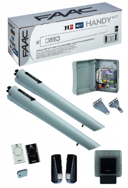 Kit pour portails battants " handy kit " 24v intégral. disponible abidjan cote d'ivoire.