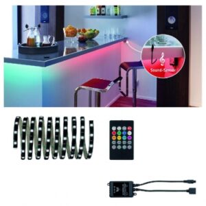 Kit yourled lights and sound comfort 3 m rgb changement géré par la musique 17,8 w 230/12 v. disponible abidjan cote d'ivoire.