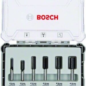 Kits de fraises droites, 6 pièces - ø 6 / 8 / 10 / 12 / 16 / 20 mm. disponible abidjan cote d'ivoire.