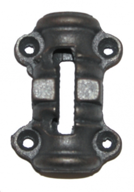 Lacet fonte d"espagnolette avec encoche pour ø 14 mm. disponible abidjan cote d'ivoire.