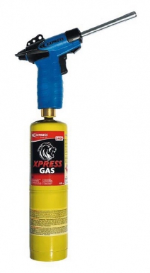 Lampe à cartouche de gaz vulcane one lance 460 et 1 cartouche propylène - débit gaz lance (g/h) : 204 à 1,4 bar - puissance lance : 2,7 kw - allumage piezo. disponible abidjan cote d'ivoire.