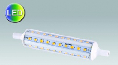 Lampe éclairage sur 360° “ smd r7s 118 “ 10 w 1400 lm 3000° k 230v lg. disponible abidjan cote d'ivoire.